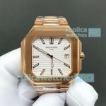 PP+Factory Swiss Copy Patek Philippe Cubitus 5821 Rose Gold Men's Automatic Watch 